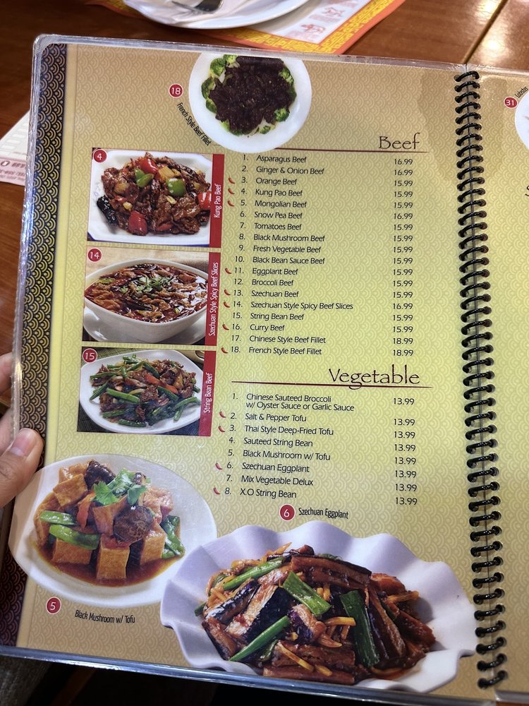 Menu - Four Seasons Chinese Restaurant